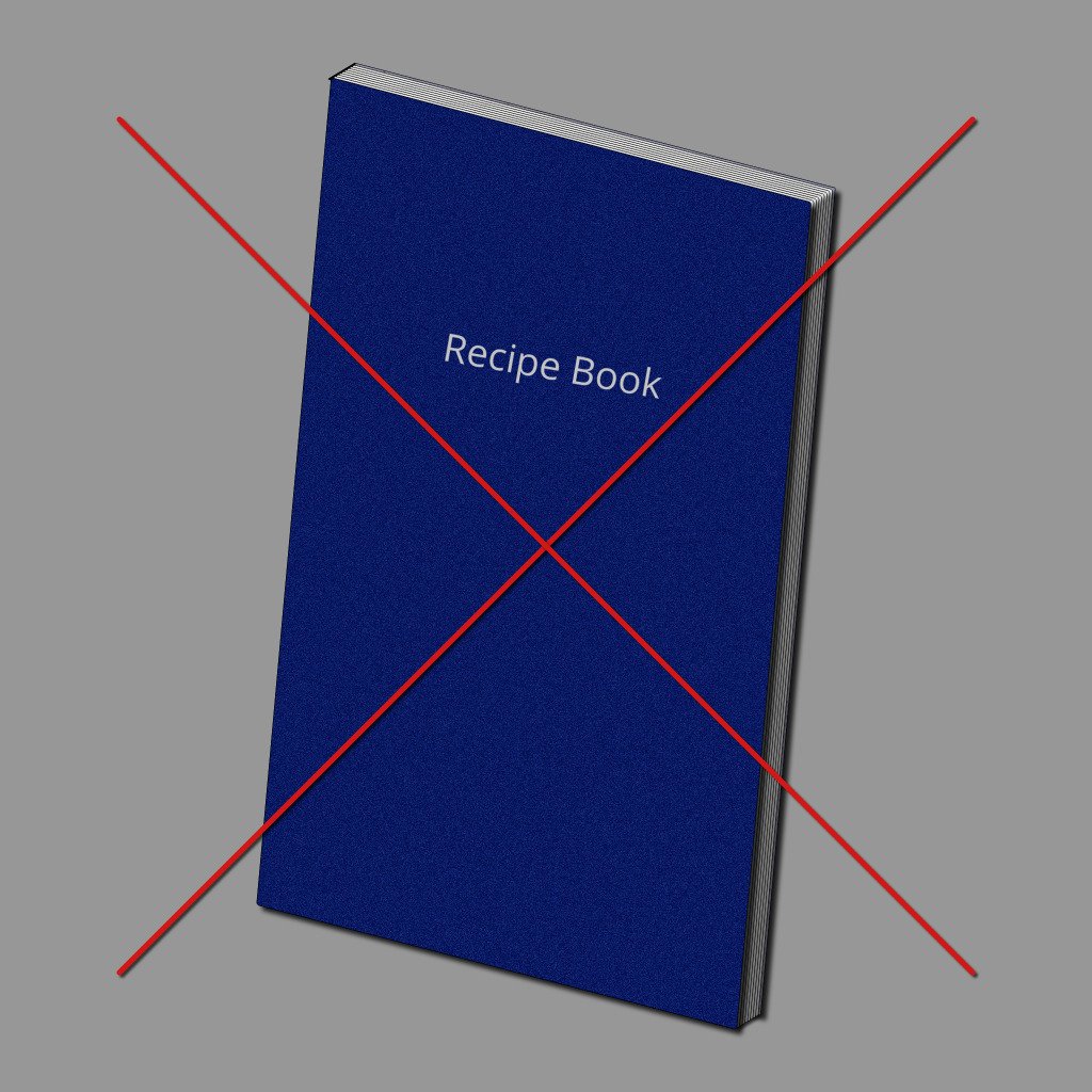 No Recipe Book Reborn