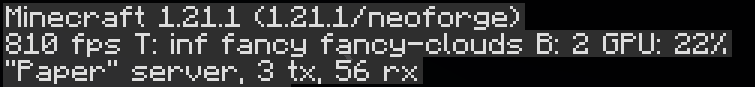 NeoForgimized 1440p NO settings changed