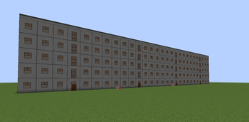 Five-story building