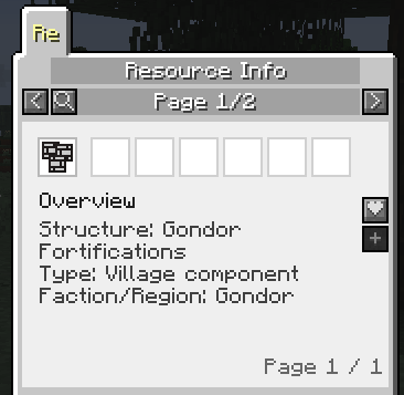 LOTR Structure Support