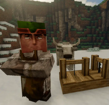 Snowy biome version