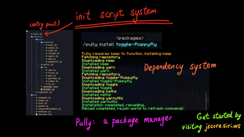 Powerful init script system + package manager