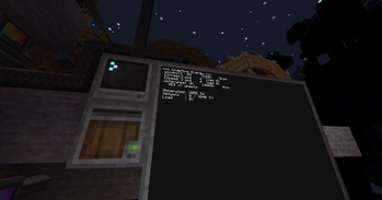 Live energy telemetry — a ComputerCraft dashboard reading the wheels and gauges