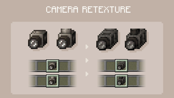 Camera retexture