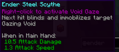 Ender Steel
