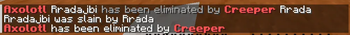 Elimination Message