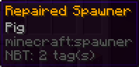 Repaired Pig Spawner
