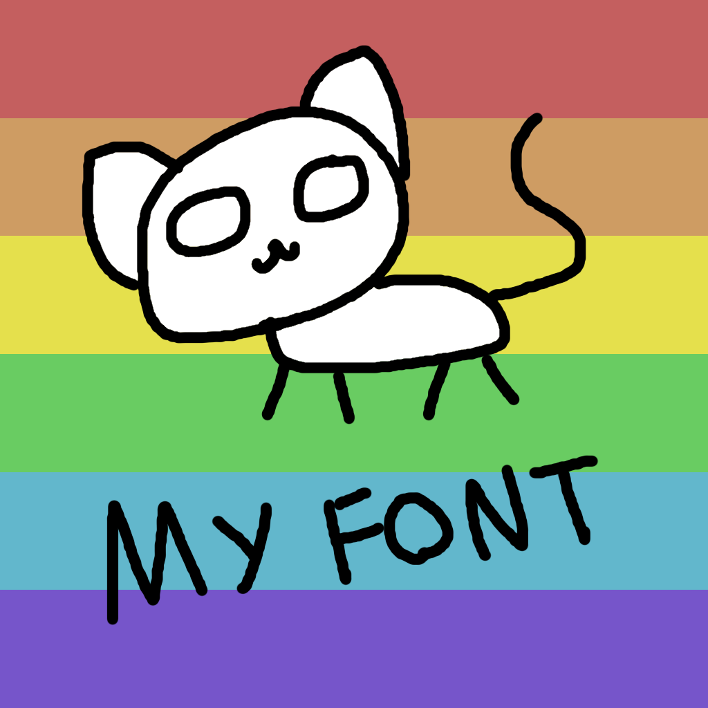 The Icon-Cat Font