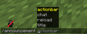 Commands