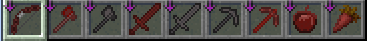 items (only netherite items are in the newest update)