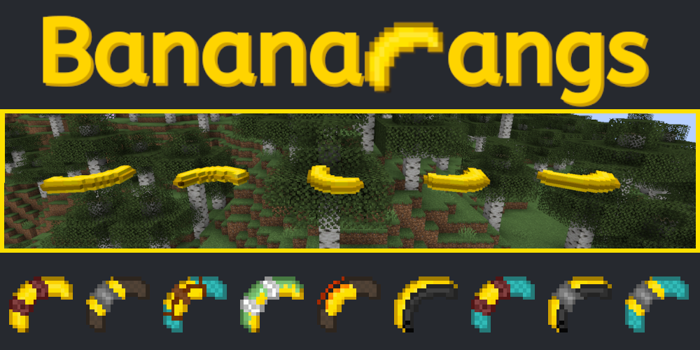 Bananarangs - Minecraft Mods - CurseForge