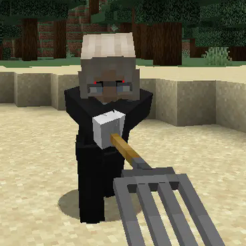 Pitchfork stab