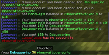 Multi World accounts
