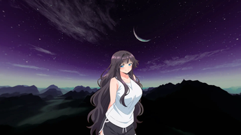 Скриншот: Waguri Kaoruko Sky Overlay