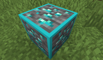 diamond outlined