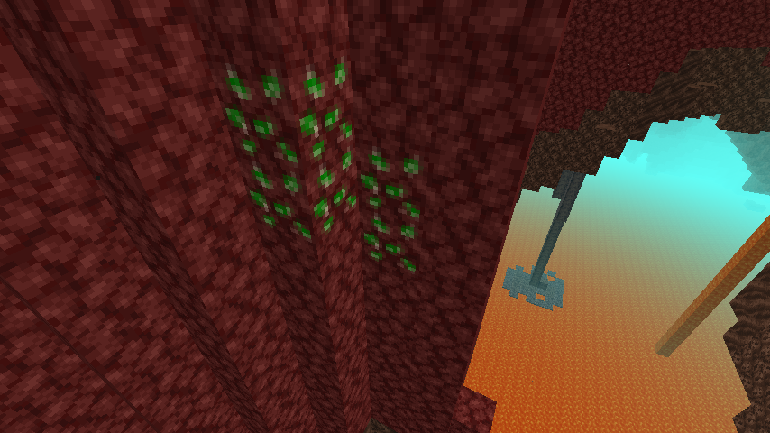 Nether Emerald Ore