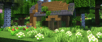 Ruined house