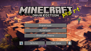 Minecraft Java Menu!