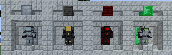 The armor of the CA models