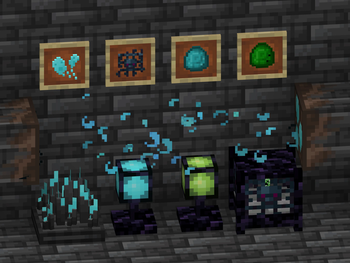 Items and blocks added by the mod as of 0.0.9