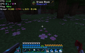 Modules on in-game