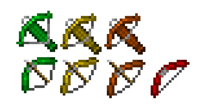 Bow and crossbow charge inidcator