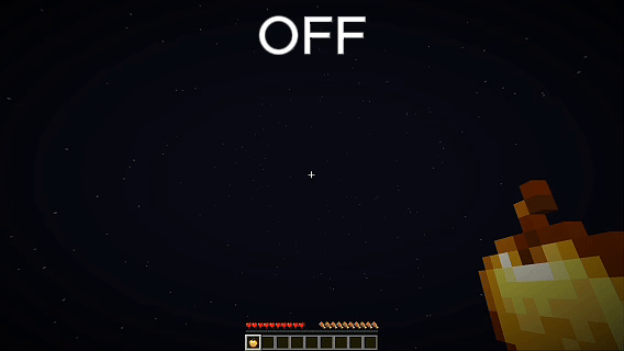 No eating particles
