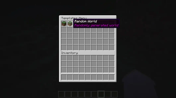Templates Menu