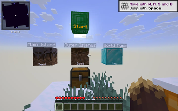 screenshot of Skyblock+ II