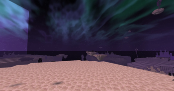 Aurora over the End