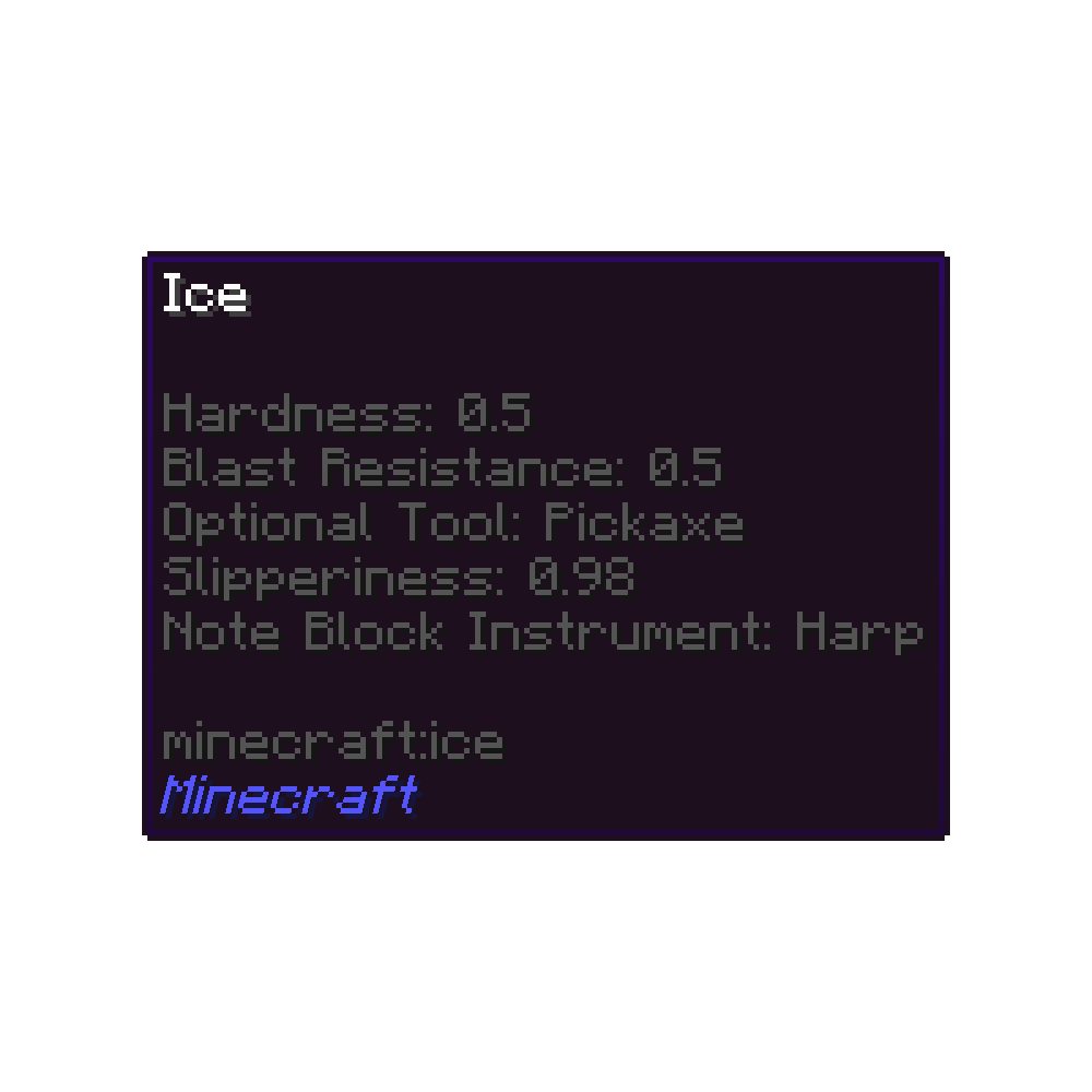 Ice Tooltip