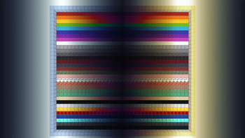 After: Various blocks at various light levels