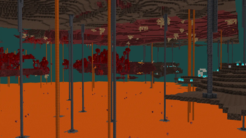 Lava ocean