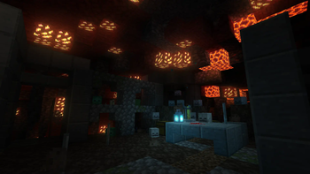 Zombie Dungeon in a Magma Cavern