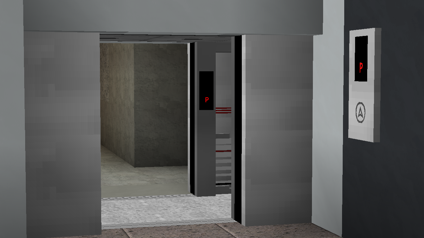 A double-sided elevator