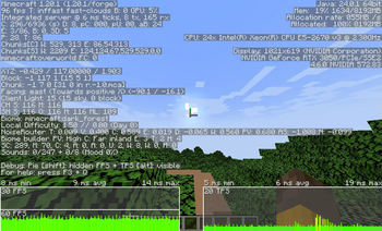 With mod generated world with seed 111