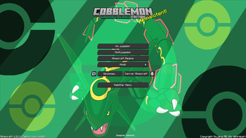 Minecraft Main Menu