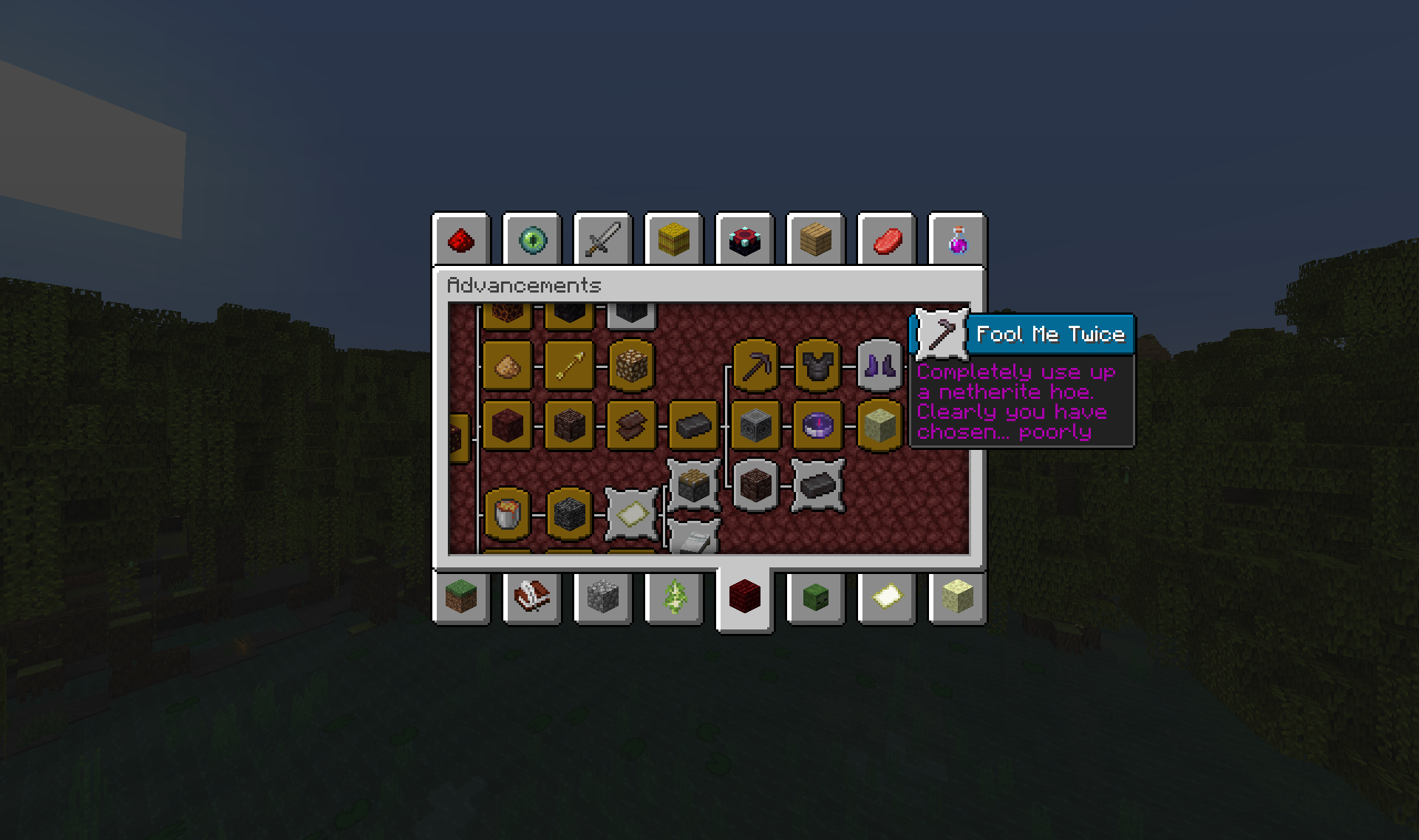 The Nether Tab!