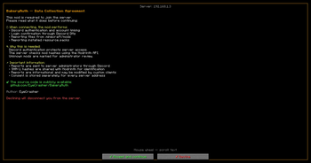 EN | Agreement screen