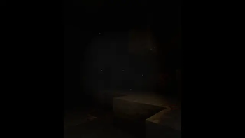 Someone is hiding in the fog.
