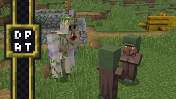 Iron Golem in a village