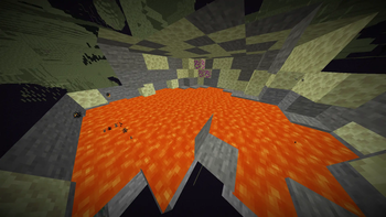 Lava pool