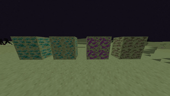 Endstone ores