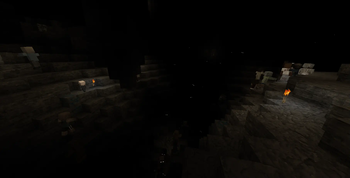 Caves are Dark!