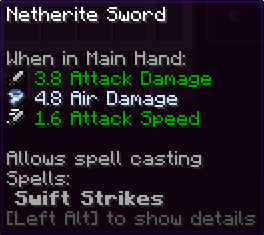 Spell Powered Weapons