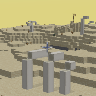 desert blocks and items