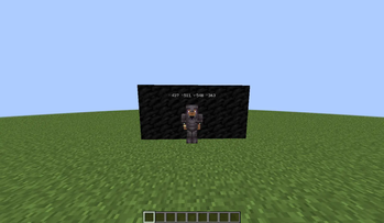 Damaged armor indicator