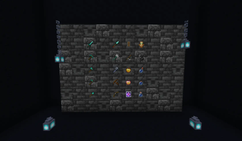 Modpack showcasing the items
