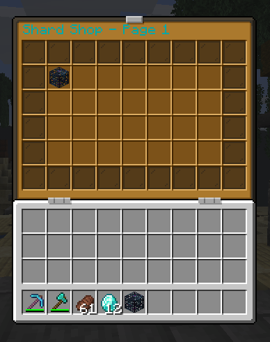 Shard Shop UI