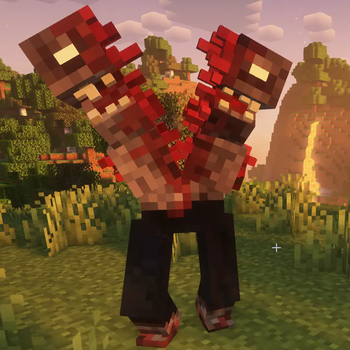Split Head Zombie
